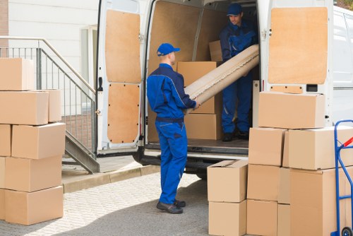 Storage facility safety with staff and equipment at Forestgate Storage