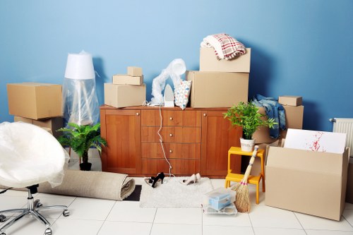 Modern storage solution and peaceful organized space at Forestgate Storage