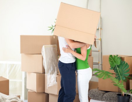 Office storage solutions in Forestgate with organized cabinets and shelves